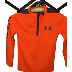 Boys UnderA rmor 1/4 Zip athletic long sleeve shirt NWOT